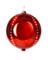 LIGHTED ORNAMENT RED 6"