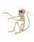 SKELETON MONKEY 7.25"H