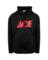 ACE S Black Hooded Sweatshirt