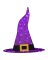 YARD DECOR WTCH HAT PRPL