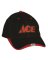 ACE CAP CANVAS BLACK/RED