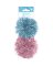 Pi Bows Pink/blue Firework 2pk
