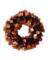 PUMPKIN TINSEL WREATH