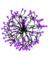 LED SPHERE PURPLE 20"