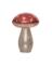 CMAS MUSHROOM LRG RD/SLV