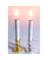 CMAS B/O CANDLE 9" ASST