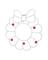 WREATH SILHOUETTE 15"