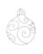 ORNAMENT SILHOUTTE 15"