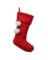 CMAS STOCKING POMS RED