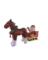 SANTA W/HORSE 9'