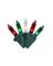 100Ct T5 R/G/W LED Xmas Lights