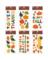 Igd  Fall Window Clings Asstd