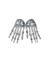 GAINT SKELETON HANDS LED
