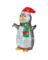 YARD DECR PENGUN LED 18"