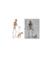 14" Skeleton Walker w/Dog