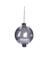 4" Silver Snow Fall Ornament