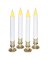LED BTTRY CANDLE 4 PACK