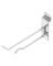 SCAN HOOK SLATWALL 8"