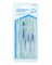 TWEEZER SET SS 4PC