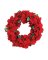 POINSETTIA WREATH 24"