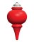 Ns Plse Finial Ornmt Red