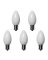 BULB CERAMIC C9 WHT 25PK