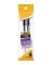 PEN BALL PNT BLK MED 2PK