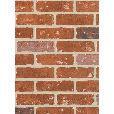 DPI 4 Ft. x 8 Ft. x 1/4 In. Red Brick Carriage House Wall Paneling