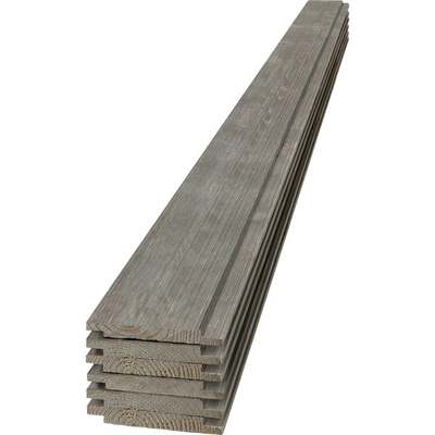 6PK 1X6-6' GRAY SHIPLAP