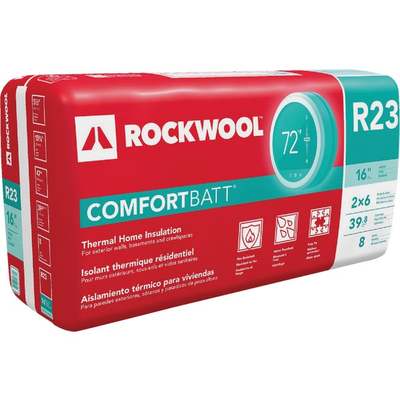 R23 16X47 ROCKWOOL INSU  39.8 SF