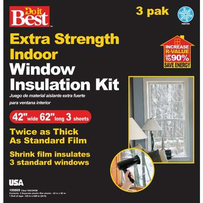 3PK SHRINK FLM WINDW KIT