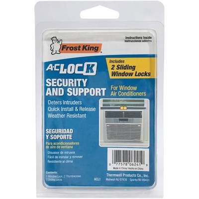 WINDOW AC SECURITY LOCK