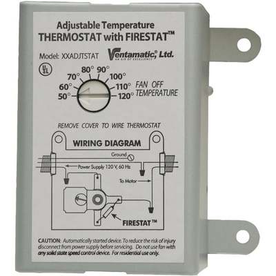 THERMOSTAT W/FIRESTAT