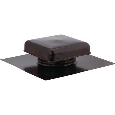 RVO38BK BLACK ROOF VENT (METAL)