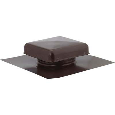 RVO38BR  BROWN ROOF VENT (METAL)