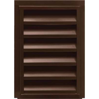 GABLE VENT REV BROWN 12" x 18"