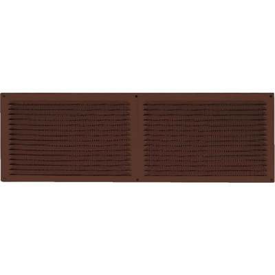 SOFFIT VENT COVER BROWN 6"