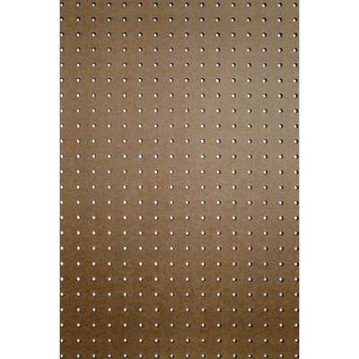 DPI 4 Ft. x 8 Ft. x 1/8 In. Brown Green Core Hardboard Pegboard