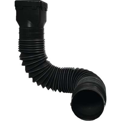 BLK DOWNSPOUT EXT