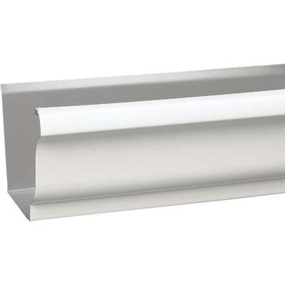 5" .0158 WH STEEL GUTTER