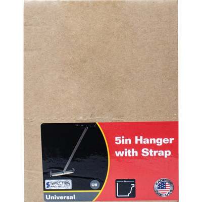 4PK 5" RF HANGER W/STRAP