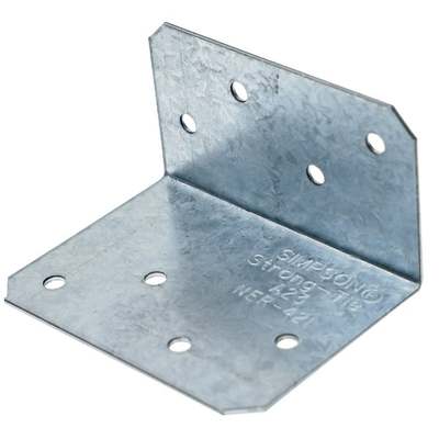 Simpson Strong-Tie ZMax 2 In. x 1-1/2 In. x 2-3/4 In. Galvanized Steel 18 ga