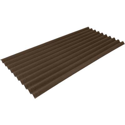 Ondura Premium 38x79 Brown Roofing Panel