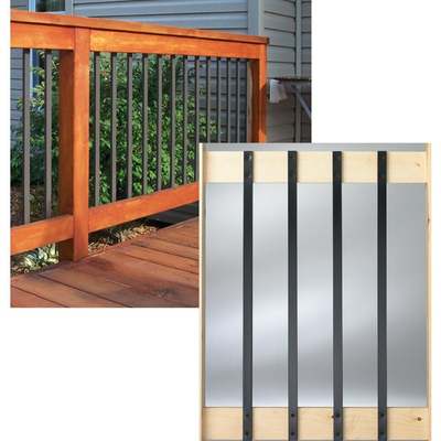 32" BLK 10P TRD BALUSTER