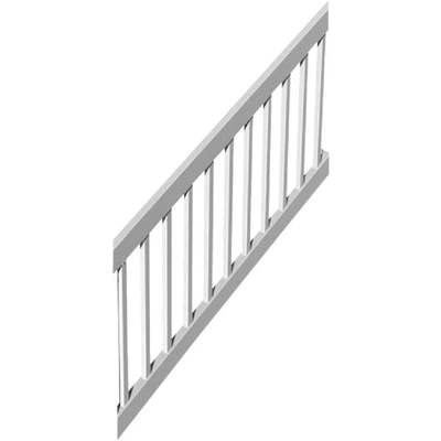 6' X 36" STAIR RAIL FL