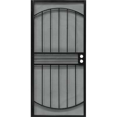 36" BLK SECURITY DOOR