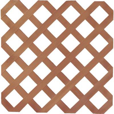 LATTICE REDWOOD 4X8 DIAMOND CLAS