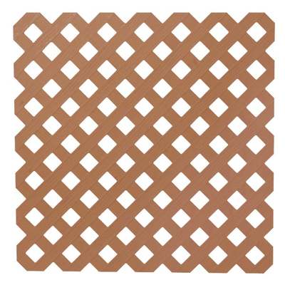 LATTICE REDWOOD 4X8 DIAMOND PRIV