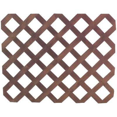 4X8 DIAGONAL HD CEDAR LATTICE