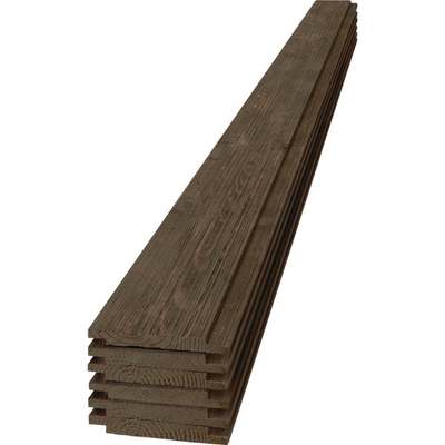 6PK 1X6-8' BRN SHIPLAP